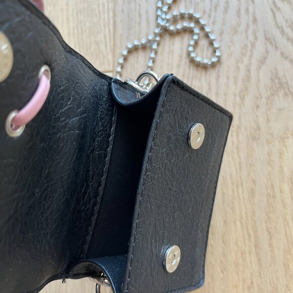 NEW SHEIN Pink Ribbons Mini Bag - Picture 4 of 4